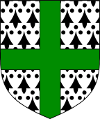 Ermine, A Cross