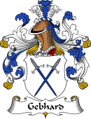 German Wappen Coat of Arms for Gebhard