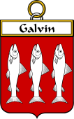 Irish Badge for Galvin or O