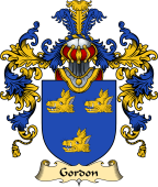 Scottish Family Coat of Arms (v.25) Gordon