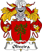 Portuguese Coat of Arms for Oliveira or Olival