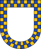 Shield # 30 Bordure Chequy (Spanish II)