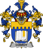 Irish Family Coat of Arms (v.25b) Conroy or O