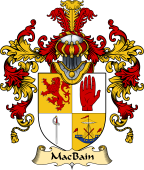 Scottish Family Coat of Arms (v.25) MacBain