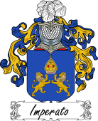 Araldica Italiana Coat of arms used by the Italian family Imperato