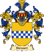 Scottish Family Coat of Arms (v.25) Stewart