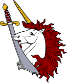 Unicorn Hd Erased Holding Sword