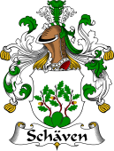 German Wappen Coat of Arms for Schäven