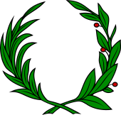 Palm and Laurel Wreath