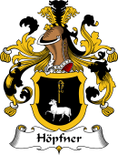 German Wappen Coat of Arms for Höpfner