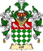 Scottish Family Coat of Arms (v.25) Gill