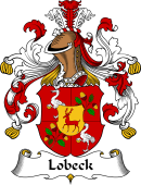 German Wappen Coat of Arms for Lobeck