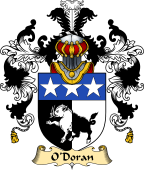 Irish Family Coat of Arms (v.25a) O'Doran