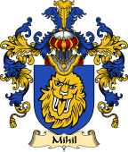 Irish Family Coat of Arms (v.25a) Mihil or O'Mihill