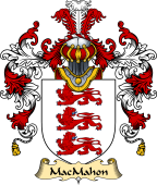 Irish Family Coat of Arms (v.25a) MacMahon (Thomond)