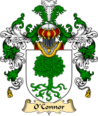 Irish Family Coat of Arms (v.25a) O'Connor (Don)