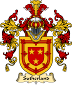 Scottish Family Coat of Arms (v.25) Sutherland