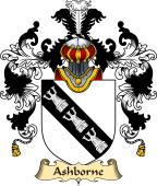 Irish Family Coat of Arms (v.25a) Ashborne