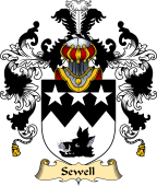 Scottish Family Coat of Arms (v.25) Shewal or Sewell