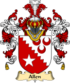 Scottish Family Coat of Arms (v.25) Allen