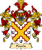 Scottish Family Coat of Arms (v.25) Powrie