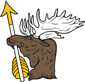 Moose Hd Erased Holding Arrow