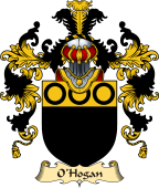 Irish Family Coat of Arms (v.25a) O'Hogan