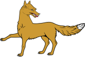 Fox Passant Reguardant