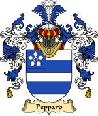 Irish Family Coat of Arms (v.25a) Peppard