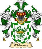 Irish Family Coat of Arms (v.25a) O'Mooney