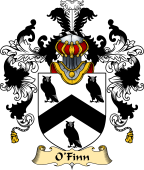 Irish Family Coat of Arms (v.25a) O'Finn