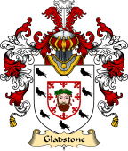 Scottish Family Coat of Arms (v.25) Gladstone