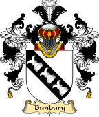 Irish Family Coat of Arms (v.25a) Bunbury