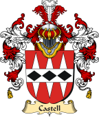 German Coat of Arms (v.25b) Castell