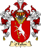 Irish Family Coat of Arms (v.25a) O'Fallon