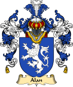 Scottish Family Coat of Arms (v.25) Alan