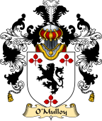 Irish Family Coat of Arms (v.25a) O'Mulloy or Molloy