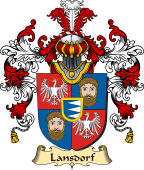 German Coat of Arms (v.25b) Lansdorf