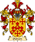 Scottish Family Coat of Arms (v.25) Outram