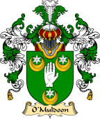 Irish Family Coat of Arms (v.25a) O'Muldoon or Meldon