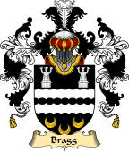 Scottish Family Coat of Arms (v.25) Bragge or Bragg