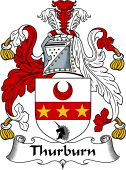 Scottish Coat of Arms for Thurburn or Thorburn