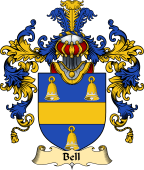 Scottish Family Coat of Arms (v.25) Bell