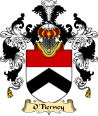 Irish Family Coat of Arms (v.25a) O'Tierney
