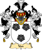 Scottish Family Coat of Arms (v.25) Van or Vavon