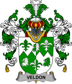 Irish Family Coat of Arms (v.25b) Veldon