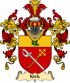 Scottish Family Coat of Arms (v.25) Kirk