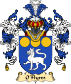 Irish Family Coat of Arms (v.25a) O'Flynn