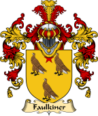 Irish Family Coat of Arms (v.25a) Faulkiner