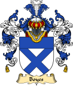 Scottish Family Coat of Arms (v.25) Boyes